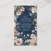 エレガント王室のビクトリアンエレガ結婚ンス エンクロージャーカード (正面)