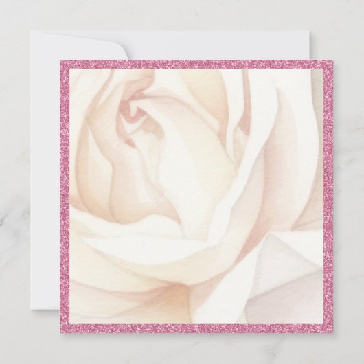 エレガント王室のプリンセス | Fairy Tale サンキューカード (裏面)