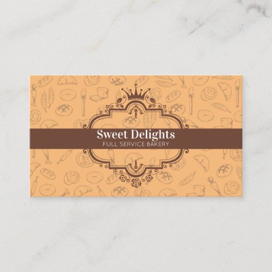 エレガント王室のベーカリーパティシエ 名刺 (正面)