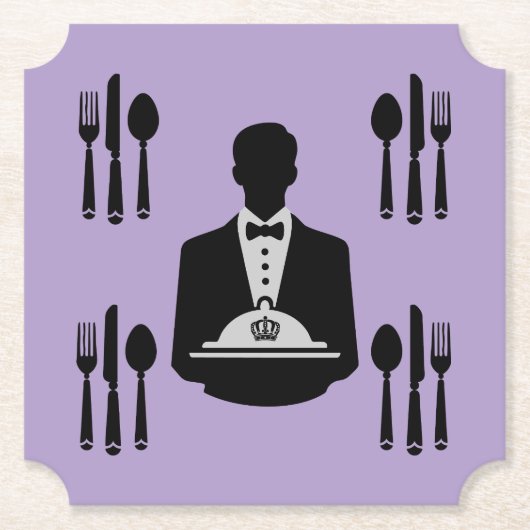 エレガント王室の客室 ペーパーコースター (正面)