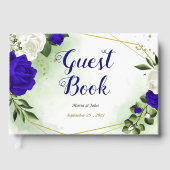 エレガント王室の白結婚花 ゲストブック (正面)