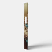 エレガント王室の金ゴールド Case-Mate iPhoneケース (裏面 / 右)