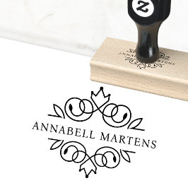 エレガント王室の ラバースタンプ