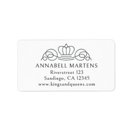 エレガント王室の ラベル