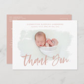 エレガント生出感謝してい写真 案内ポストカード (正面/裏面)