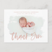 エレガント生出感謝してい写真 案内ポストカード (正面)