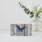 エレガント田舎木蝶 名刺 (スタンド正面)