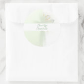 エレガント白熱［赤熱］光を放つフローラ ラウンドシール (バッグ)