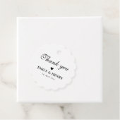 エレガント白結婚の フェイバータグ (インサイチュ)