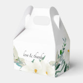 エレガント白結婚色 フェイバーボックス (裏面サイド)