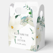 エレガント白結婚色 フェイバーボックス (オープン)