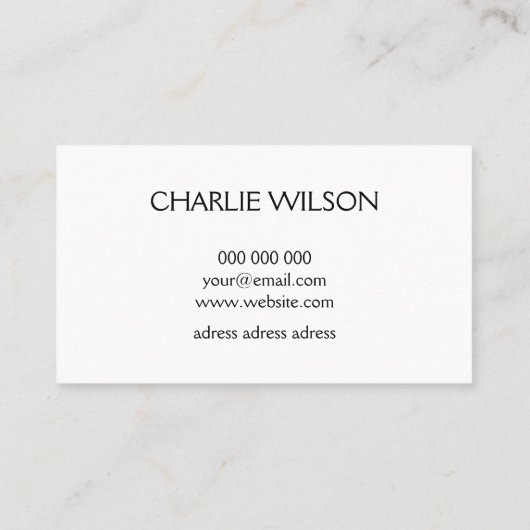 エレガント白金ゴールドホイル絵を描ストライプのプロフェッショナル 名刺 (裏面)