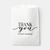 エレガント白黒ありがとう フェイバーバッグ (正面)