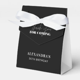 エレガント白黒ありがとう フェイバーボックス