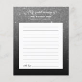 エレガント白黒グラデーション共有葬儀 (正面)