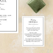 エレガント白黒スクラシッククリプト詳細 エンクロージャーカード