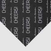 エレガント白黒スクリプト名 薄葉紙 (詳細)