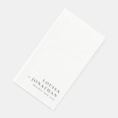 エレガント白黒トレンディーミニマルカスタム (コーナー)