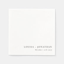 エレガント白黒トレンディーミニマルカスタム