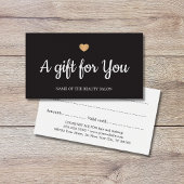 エレガント白黒フェイク金ゴールドハートサロン