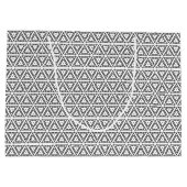 エレガント白黒三角形 ラージペーパーバッグ (裏面)