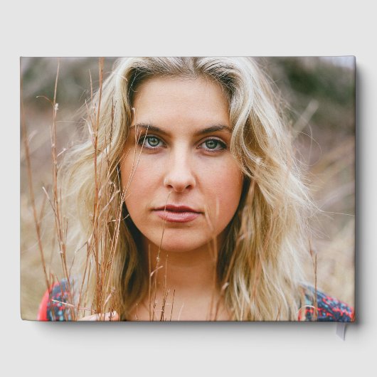 エレガント白黒卒業会写真 ゲストブック (裏面)