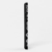 エレガント白黒熱帯蘭フローラ Case-Mate iPhoneケース (裏面/右)