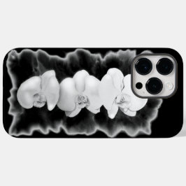 エレガント白黒熱帯蘭フローラ Case-Mate iPhone 14 PRO MAXケース