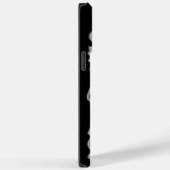 エレガント白黒熱帯蘭フローラ Case-Mate iPhoneケース (裏面 / 右)