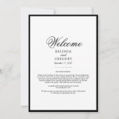 エレガント白黒結婚旅行計画 (正面)