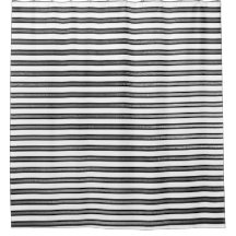 エレガント白黒銀ストライプ線ミニマル