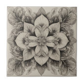 エレガント白黒 タイル (正面)