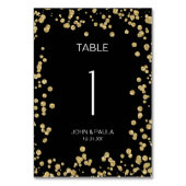 エレガント白黒 テーブルナンバー (裏面)