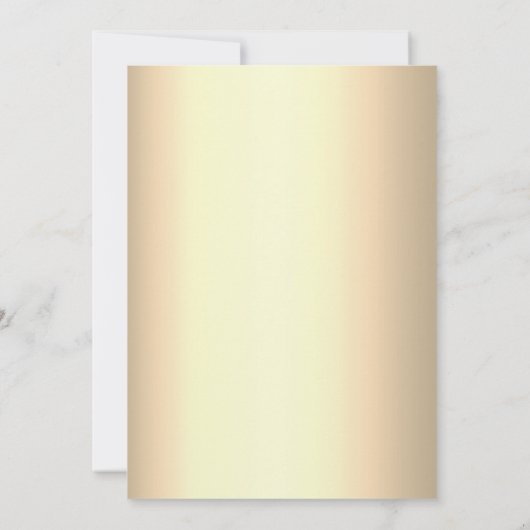 エレガント真珠とプロセッコパーティーブライダルシャワー 招待状 (裏面)