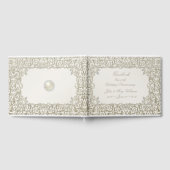 エレガント真珠30周年結婚記念 ゲストブック (全面)