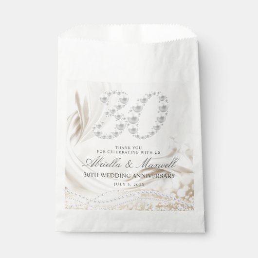 エレガント真珠30周年記念 フェイバーバッグ (正面)