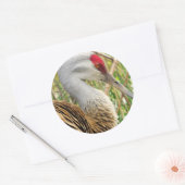 エレガント砂丘ク素晴らしレンの輪郭 ラウンドシール (封筒)