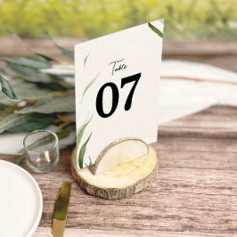 エレガント砂塵の結婚緑の表