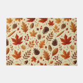 エレガント秋パターン ドアマット (正面)