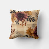 エレガント秋秋フローラプレイド クッション (裏面)