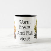 エレガント秋秋 ツートーンマグカップ (中央)