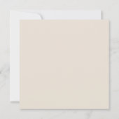 エレガント秋結婚フローラ 招待状 (裏面)