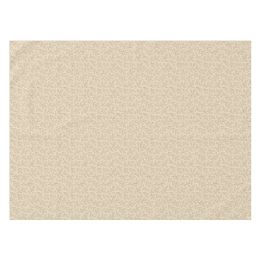 エレガント秋葉パターン | ミニマル秋 テーブルクロス (正面(横))