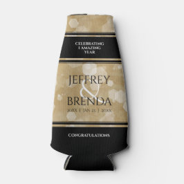 エレガント第1紙結婚周年記念お祝い ボトルクーラー