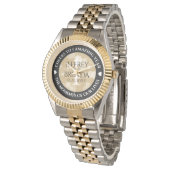 エレガント第1紙結婚周年記念お祝い 腕時計 (アングル)