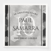 エレガント第10回ティン結婚ズ記念日お祝い (正面)