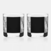 エレガント第10回ティン結婚ズ記念日お祝い ウイスキーグラス (右)