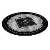 エレガント第10回ティン結婚ズ記念日お祝い カッティングボード (角)