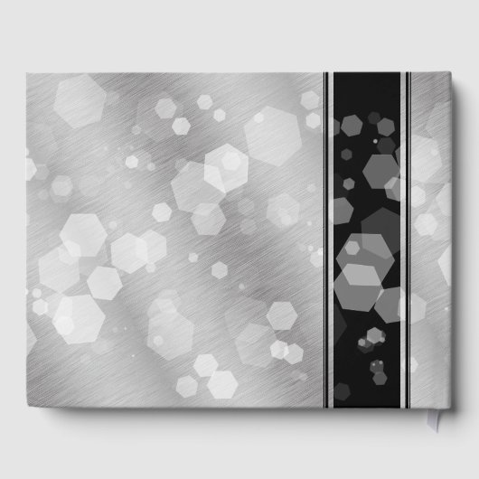 エレガント第10回ティン結婚ズ記念日お祝い ゲストブック (裏面)