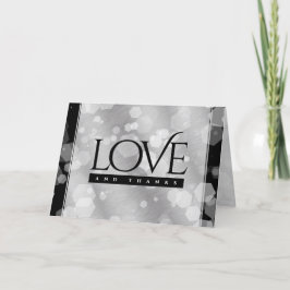 エレガント第10回ティン結婚ズ記念日お祝い サンキューカード